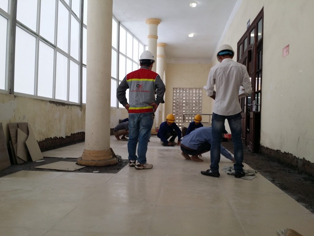 Dự án: cải tạo hội trường, phòng làm việc và  xây dựng trụ sở tiếp dân ubnd phường quan hoa.