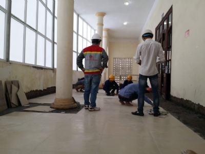 Dự án: cải tạo hội trường, phòng làm việc và  xây dựng trụ sở tiếp dân ubnd phường quan hoa.