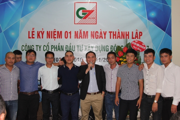 Đông dương g7 mừng sinh nhật tròn 1 năm tuổi