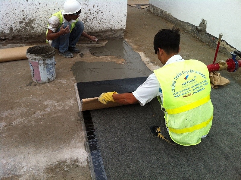 Các biện pháp chống thấm sàn mái phổ biến hiện nay