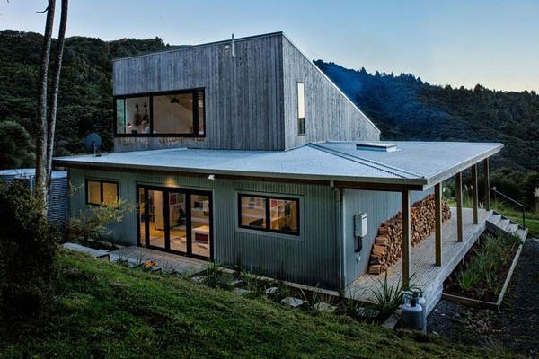 Ngôi nhà nhỏ hiện đại, đẹp mắt ở new zealand